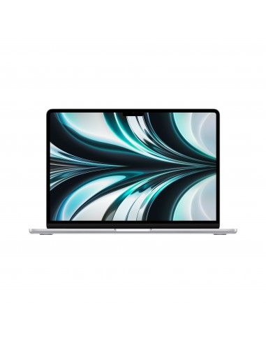 Apple MacBook Air MacBookAir Portátil 34,5 cm (13.6") Apple M M2 8 GB 256 GB SSD Wi-Fi 6 (802.11ax) macOS Monterey Plata