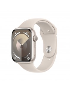 Apple Watch Series 9 45 mm Digital 396 x 484 Pixeles Pantalla táctil Beige Wifi GPS (satélite)