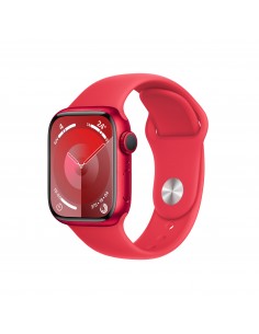 Apple Watch Series 9 41 mm Digital 352 x 430 Pixeles Pantalla táctil Rojo Wifi GPS (satélite)