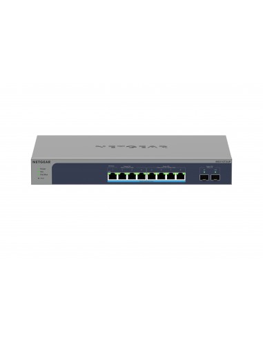 NETGEAR 8-Port Multi-Gigabit 10G Ethernet Ultra60 PoE++ Smart Switch with 2 SFP+ Ports (MS510TXUP) Gestionado L2+ 10G Ethernet