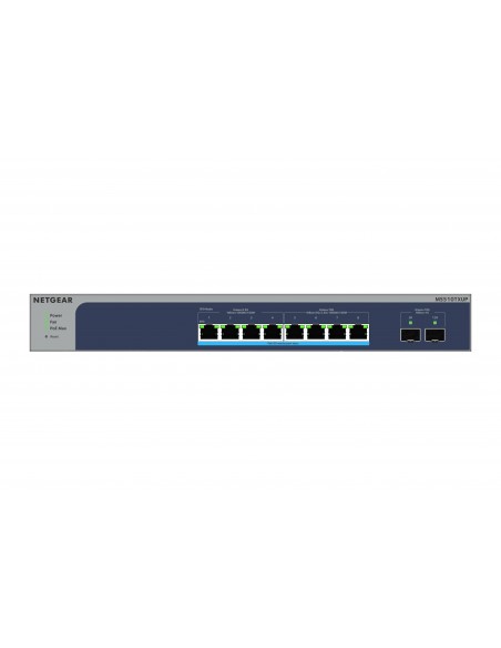 NETGEAR 8-Port Multi-Gigabit 10G Ethernet Ultra60 PoE++ Smart Switch with 2 SFP+ Ports (MS510TXUP) Gestionado L2+ 10G Ethernet