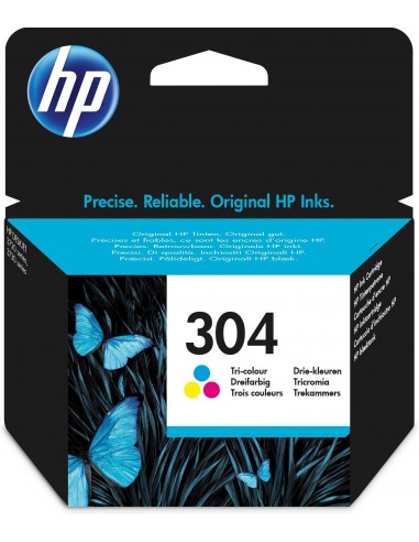 HP Cartucho de tinta Original 304 tricolor