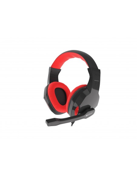 GENESIS Argon 110 Auriculares Alámbrico Diadema Juego Negro, Rojo