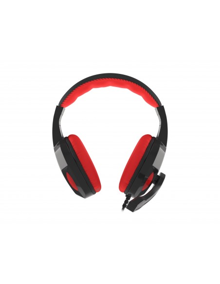 GENESIS Argon 110 Auriculares Alámbrico Diadema Juego Negro, Rojo