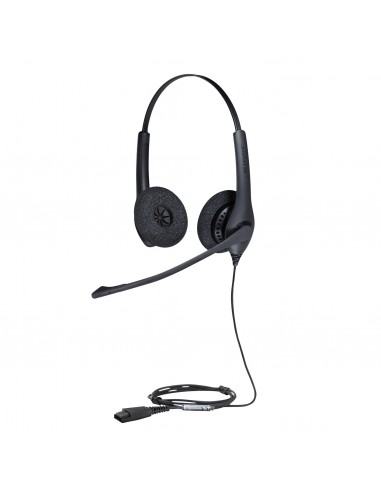 Jabra Biz 1500 Duo QD Auriculares Alámbrico Diadema Oficina Centro de llamadas Bluetooth Negro