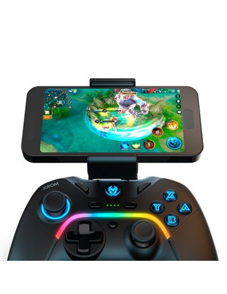 Krom Kayros Negro Bluetooth Gamepad Analógico Digital Android, Nintendo Switch, PC, iOS