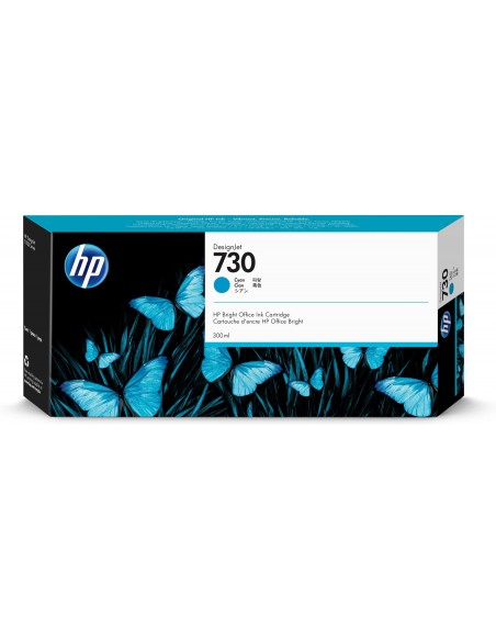 HP Cartucho de tinta DesignJet 730 cian de 300 ml