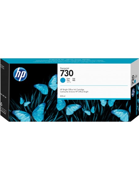 HP Cartucho de tinta DesignJet 730 cian de 300 ml