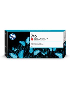 HP Cartucho de tinta roja cromática DesignJet 746 de 300 ml