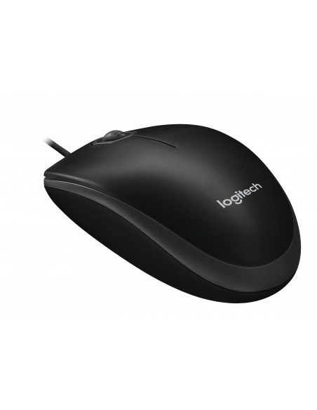 Logitech B100 ratón Ambidextro USB tipo A Óptico 800 DPI