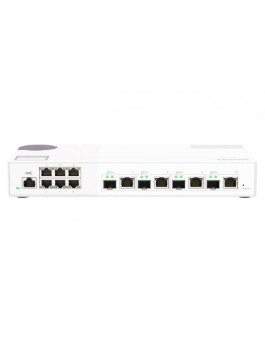 QNAP QSW-M2106-4C switch Gestionado L2 2.5G Ethernet (100 1000 2500) Blanco