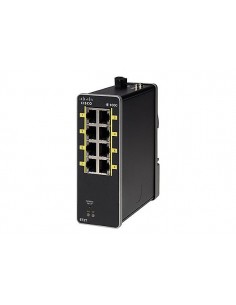 Cisco IE-1000-6T2T-LM switch Gestionado Fast Ethernet (10 100) Negro