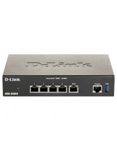 D-Link DSR-250V2 router inalámbrico Gigabit Ethernet Negro