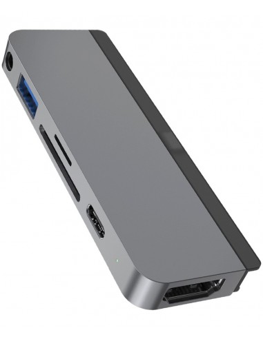 HYPER HD319B USB 3.2 Gen 1 (3.1 Gen 1) Type-C Gris