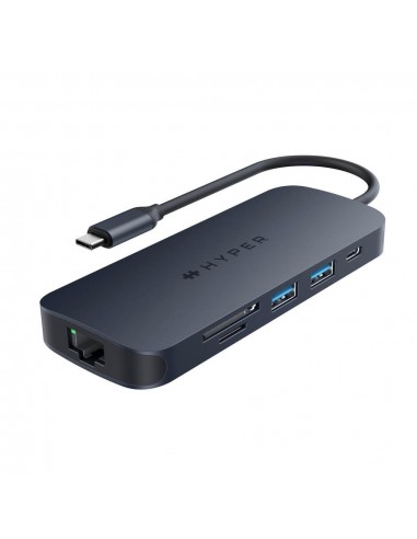 Targus HD4004GL hub de interfaz USB Tipo C 10000 Mbit s Azul