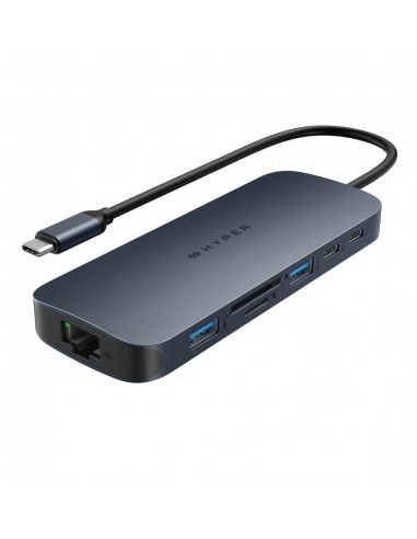 Targus HD4005GL hub de interfaz USB 3.2 Gen 2 (3.1 Gen 2) Type-C 10000 Mbit s Azul