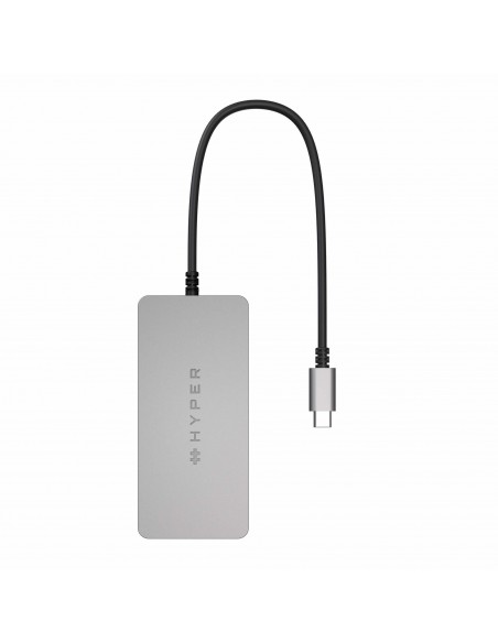 HYPER HDMB2 hub de interfaz USB 3.2 Gen 1 (3.1 Gen 1) Type-C 5000 Mbit s Acero inoxidable