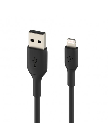 Belkin CAA001BT1MBK cable de conector Lightning 1 m Negro