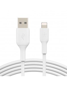 Belkin CAA001BT1MWH cable de conector Lightning 1 m Blanco