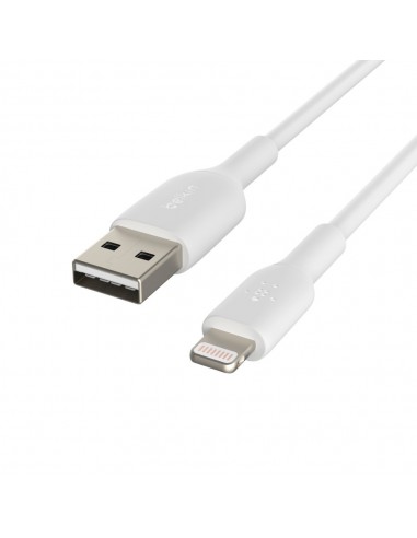 Belkin CAA001BT2MWH cable de conector Lightning 2 m Blanco