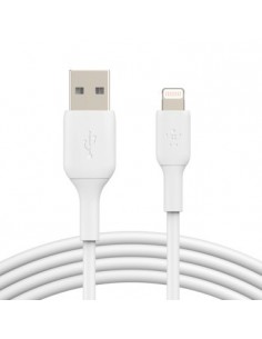 Belkin CAA001BT3MWH cable de conector Lightning 3 m Blanco