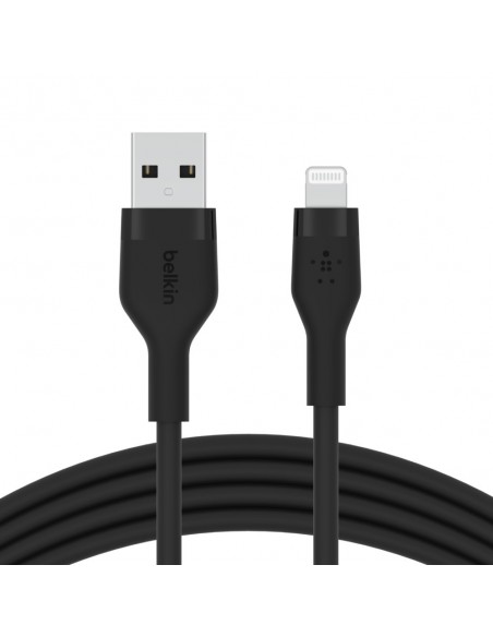 Belkin CAA008BT1MBK cable de conector Lightning 1 m Negro