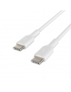 Belkin CAB003BT1MWH cable USB 1 m USB C Blanco