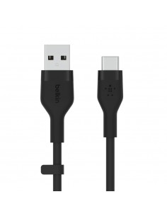 Belkin BOOST↑CHARGE Flex cable USB 1 m USB 2.0 USB A USB C Negro