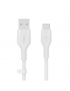 Belkin BOOST↑CHARGE Flex cable USB 1 m USB 2.0 USB A USB C Blanco