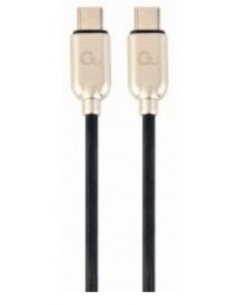 Gembird CC-USB2PD60-CMCM-1M cable USB USB 2.0 USB C Negro