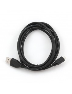 Gembird CCP-MUSB2-AMBM-1M cable USB USB 2.0 Micro-USB B USB A Negro