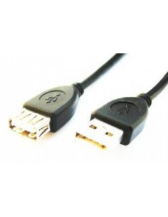 Gembird 3m USB 2.0 A M FM cable USB USB A Negro