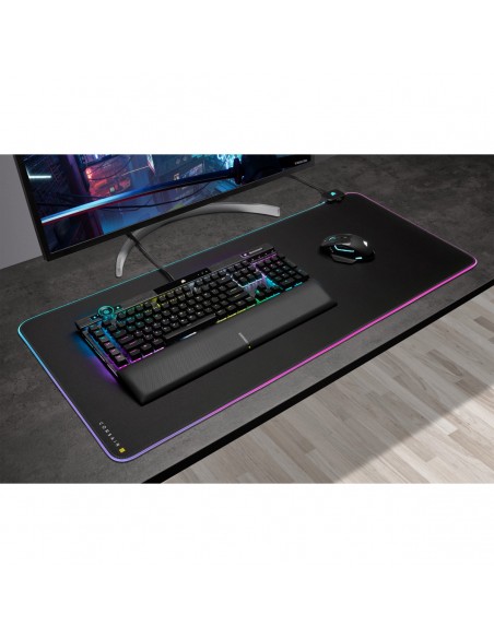 Corsair MM700 RGB Alfombrilla de ratón para juegos Negro