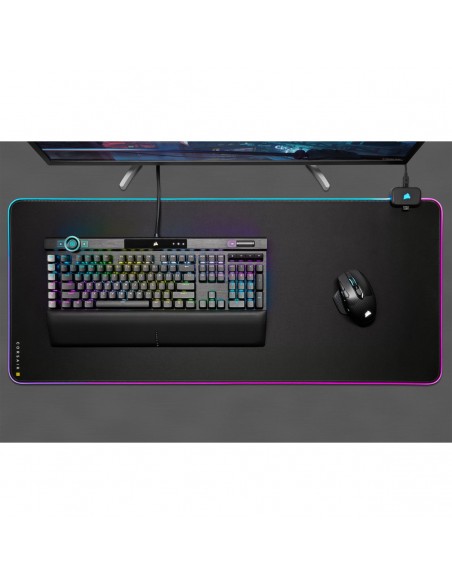 Corsair MM700 RGB Alfombrilla de ratón para juegos Negro