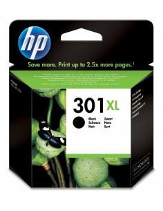 HP Cartucho de tinta original 301XL de alta capacidad negro