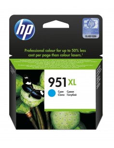 HP Cartucho de tinta original 951XL de alta capacidad cian