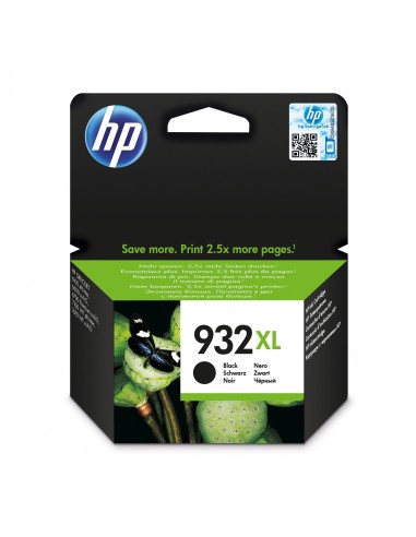 HP Cartucho de tinta original 932XL de alta capacidad negro