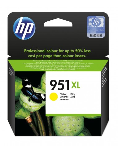 HP Cartucho de tinta original 951XL de alta capacidad amarillo