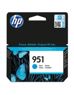 HP Cartucho de tinta original 951 cian