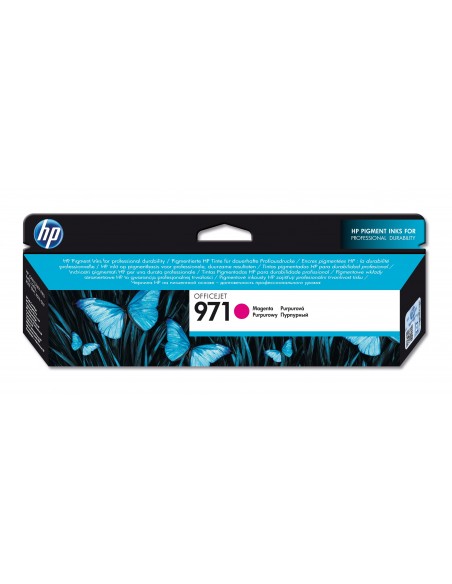 HP Cartucho de tinta original 971 magenta