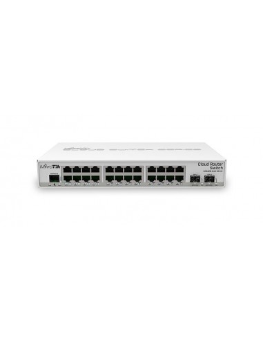 Mikrotik CRS326-24G-2S+IN switch Gestionado Gigabit Ethernet (10 100 1000) Energía sobre Ethernet (PoE) Blanco