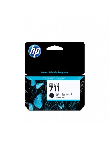 HP Cartucho de tinta DesignJet 711 negro de 38 ml