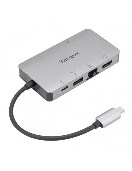 Targus DOCK419 Alámbrico USB 3.2 Gen 1 (3.1 Gen 1) Type-C Gris