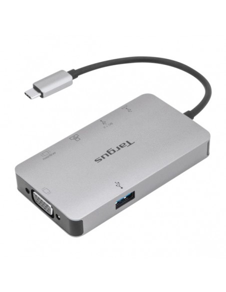 Targus DOCK419 Alámbrico USB 3.2 Gen 1 (3.1 Gen 1) Type-C Gris