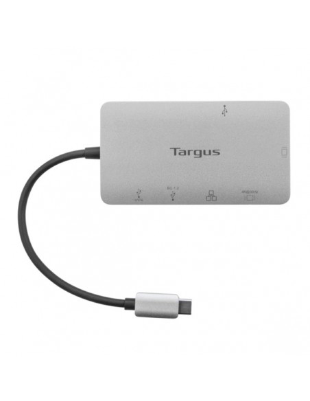 Targus DOCK419 Alámbrico USB 3.2 Gen 1 (3.1 Gen 1) Type-C Gris