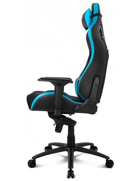 DRIFT DR500 Silla para videojuegos de PC Asiento acolchado tapizado Negro, Azul