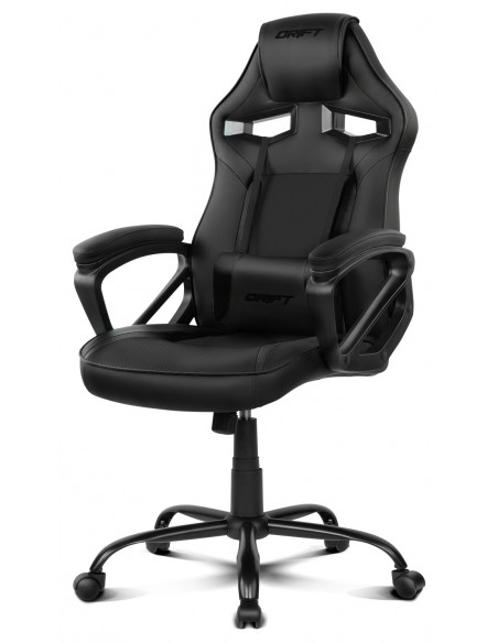 DRIFT DR50 Silla para videojuegos de PC Asiento acolchado tapizado Negro