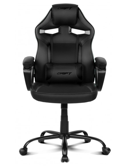 DRIFT DR50 Silla para videojuegos de PC Asiento acolchado tapizado Negro