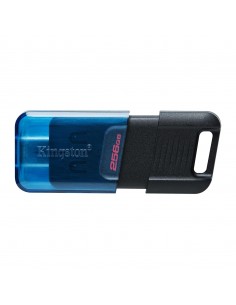 Kingston Technology DataTraveler 80 unidad flash USB 256 GB USB Tipo C 3.2 Gen 1 (3.1 Gen 1) Negro, Azul