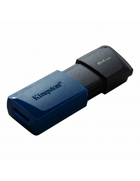 Kingston Technology DataTraveler Exodia M unidad flash USB 64 GB USB tipo A 3.2 Gen 1 (3.1 Gen 1) Negro, Azul